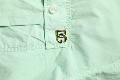 Dolce &amp; Gabbana Groen Katoenen T-shirt met Korte Mouwen voor Heren