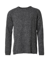 Pull en laine grise à col rond, Dolce &amp; Gabbana