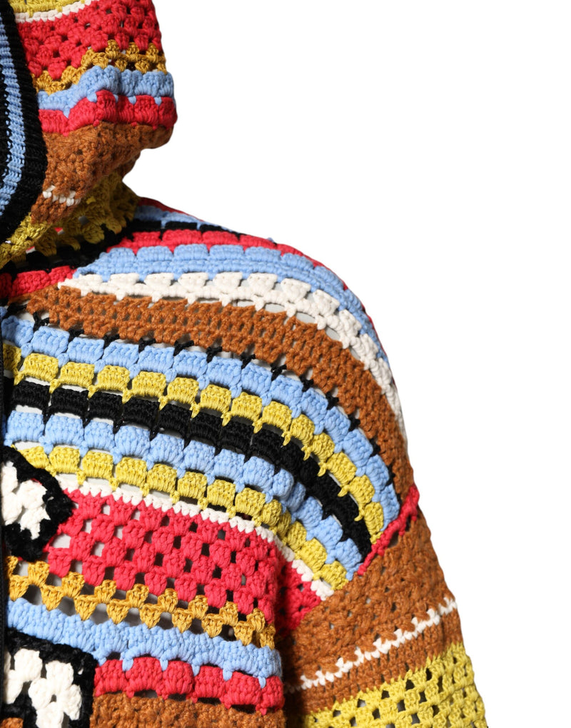 Dolce &amp; Gabbana katoenen gebreide trui met capuchon in meerdere kleuren