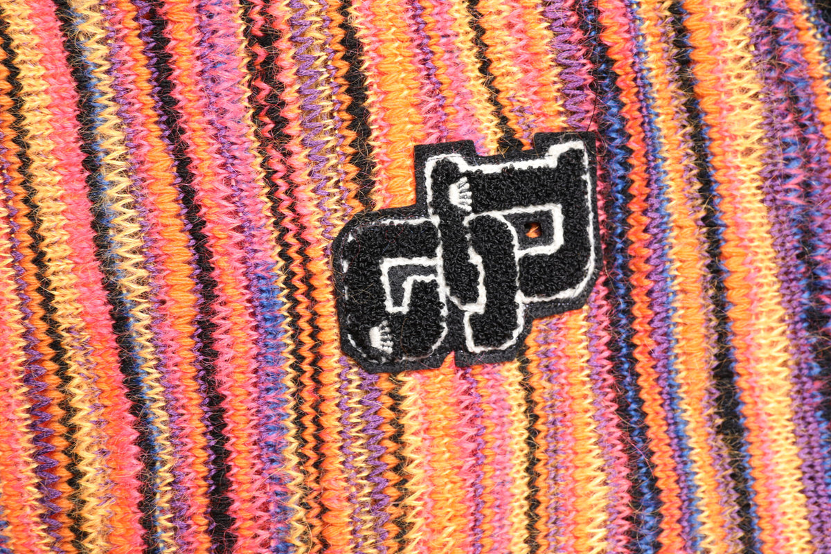 Pull en laine multicolore à logo DG de Dolce &amp; Gabbana