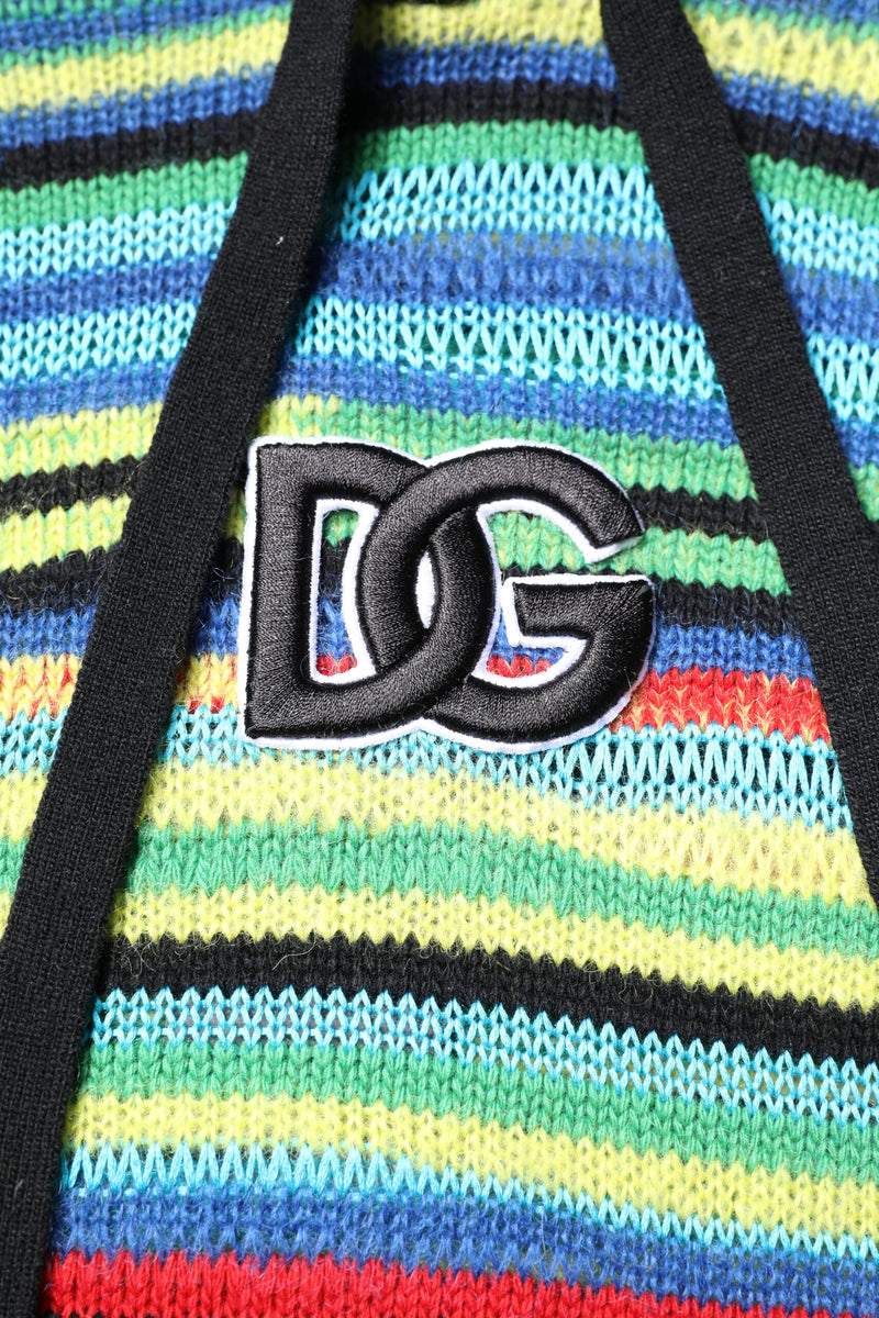 Dolce &amp; Gabbana katoenen gebreide trui met capuchon in meerdere kleuren