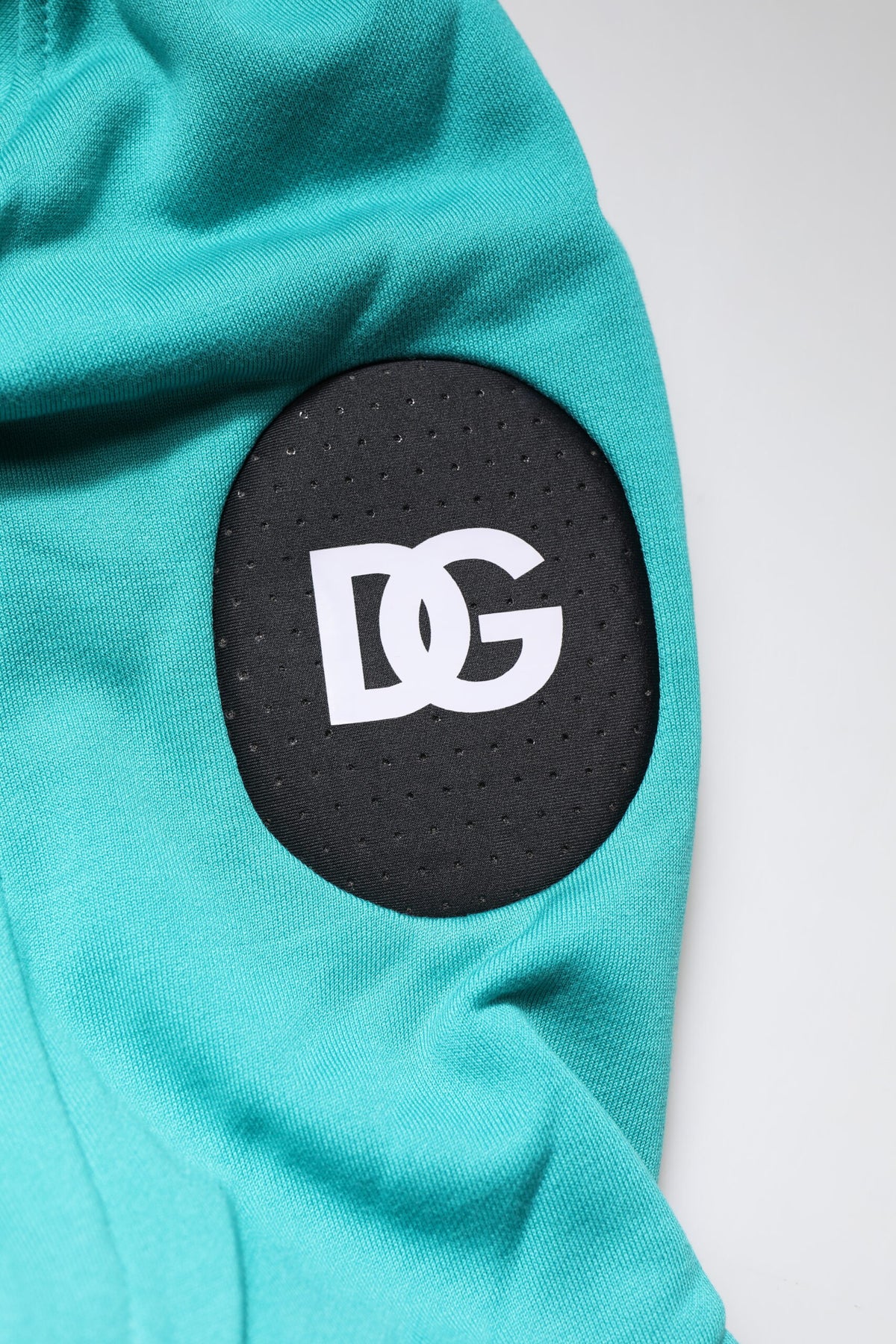 Gilet pull sportswear homme Dolce &amp; Gabbana en coton vert à capuche