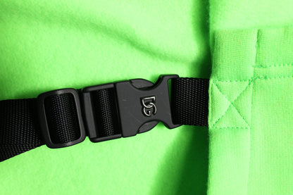 Gilet en polyester à capuche, style sportswear, vert, Dolce & Gabbana