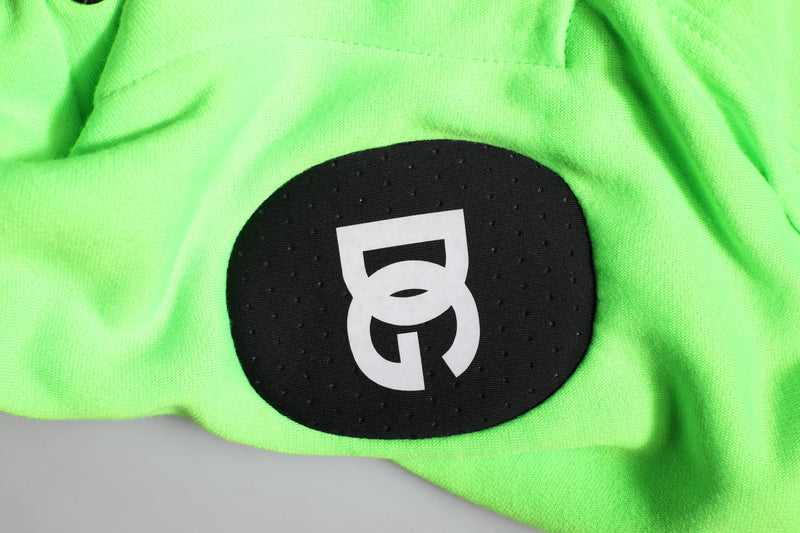 Gilet en polyester à capuche, style sportswear, vert, Dolce &amp; Gabbana