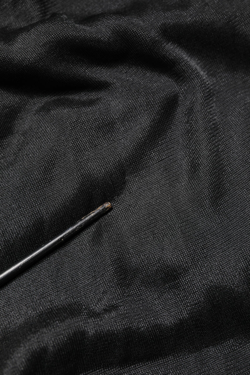 Pull en tricot à col rond noir avec logo Dolce &amp; Gabbana