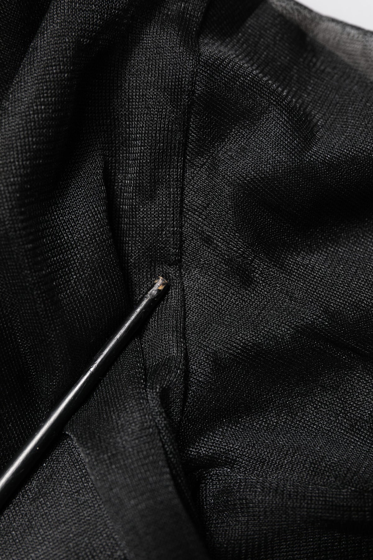 Pull en tricot à col rond noir avec logo Dolce &amp; Gabbana