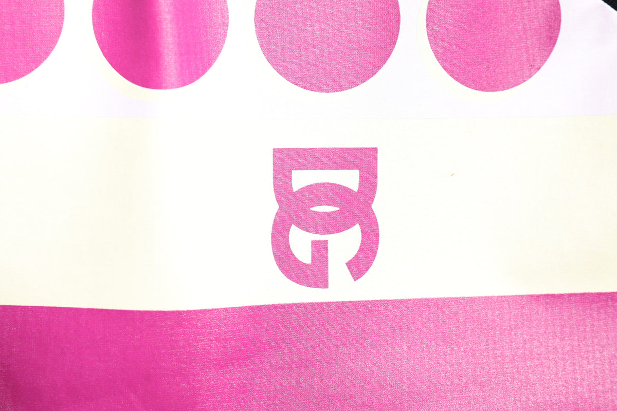 T-shirt à manches courtes à imprimé multicolore avec logo de Dolce &amp; Gabbana