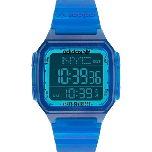 Adidas Blauw Synthetisch Horloge