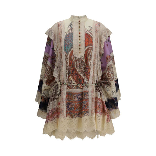 Robe courte Rhiannon de Zimmermann