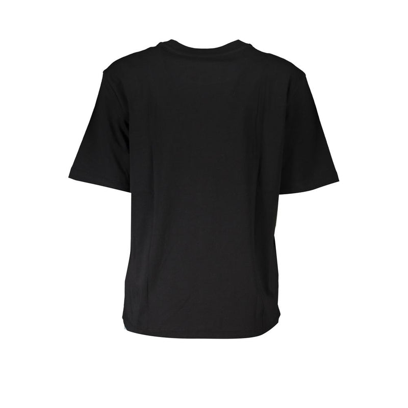 T-shirt Femme en Coton Noir Patrizia Pepe - Top Chic à Manches Courtes