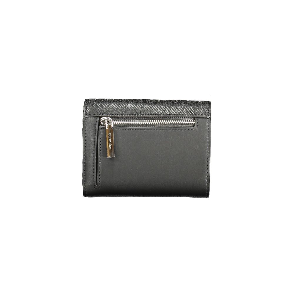 Calvin Klein Black Polyester Women's Wallet with RFID Protection