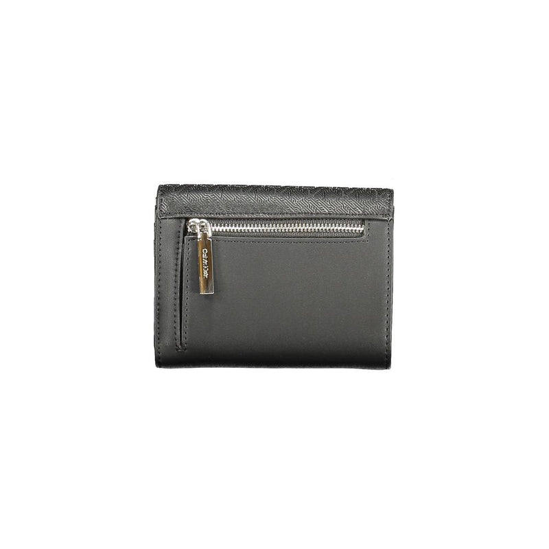 Calvin Klein Black Polyester Women's Wallet with RFID Protection