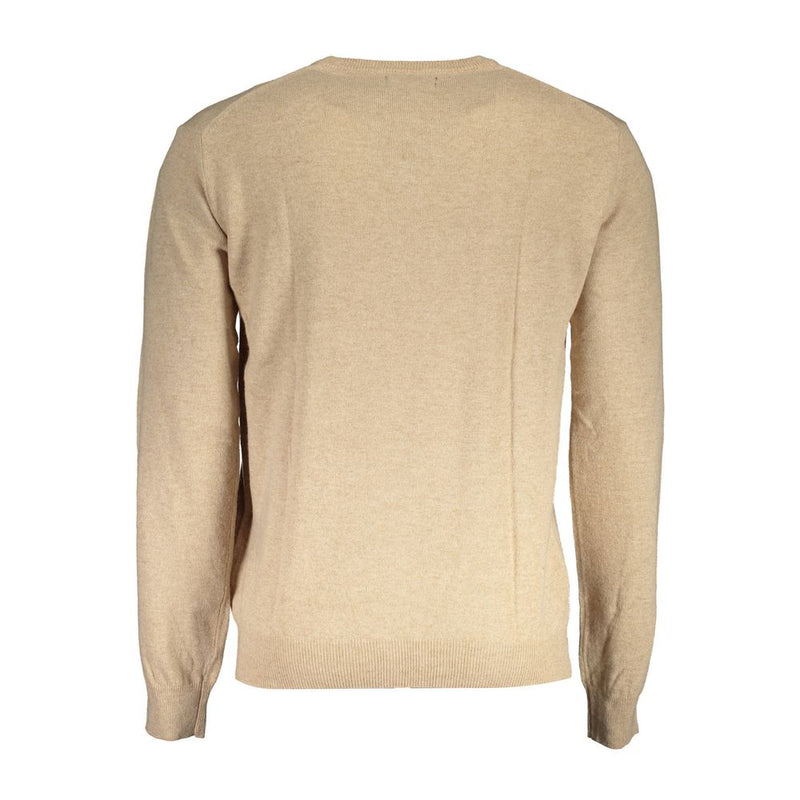 La Martina Beige Wollen Herentrui