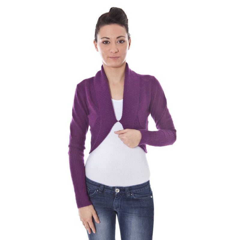 Datch Purple Wool Sweater - Comfortable and Stylish for Any Occasion