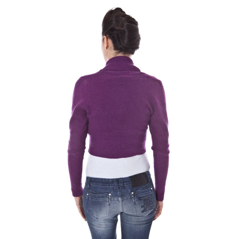 Datch Purple Wool Sweater - Comfortable and Stylish for Any Occasion