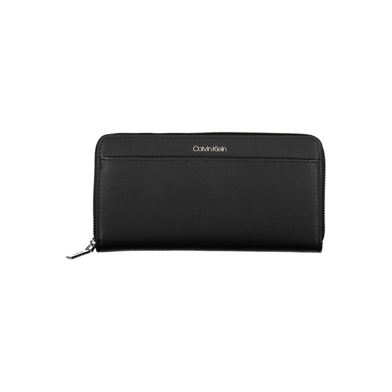 Calvin Klein Black Polyethylene Women Wallet - Élégant et Pratique