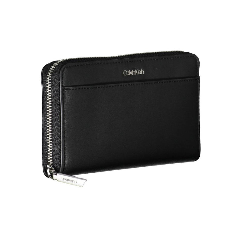 Calvin Klein Black Polyethylene Women Wallet - Élégant et Pratique