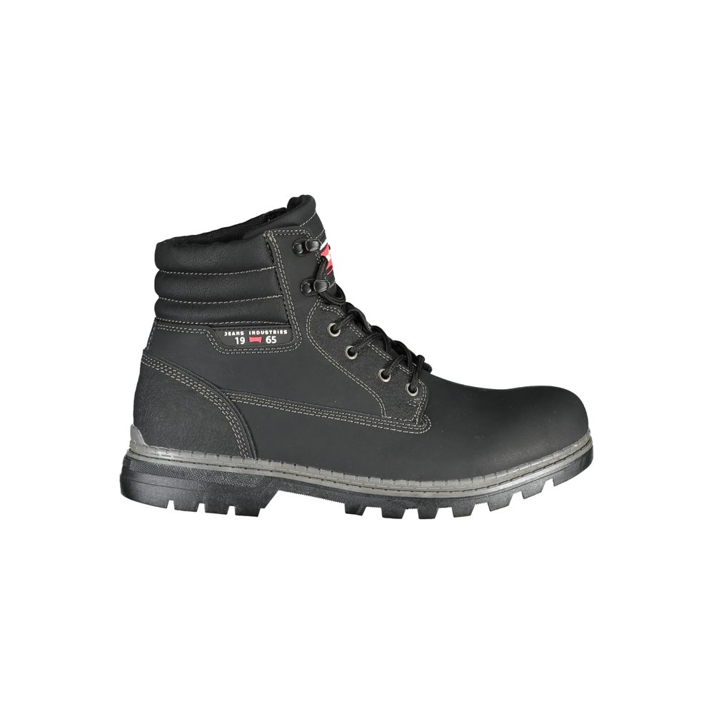 Carrera Black Polyester Men Boot - Élégance et Confort