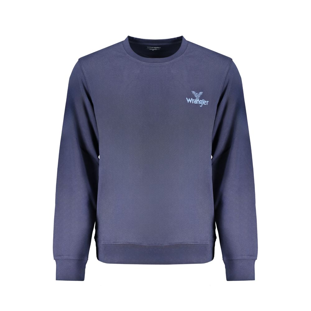 Pull en coton bleu Wrangler pour homme
