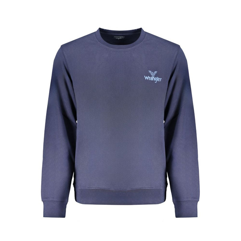 Pull en coton bleu Wrangler pour homme