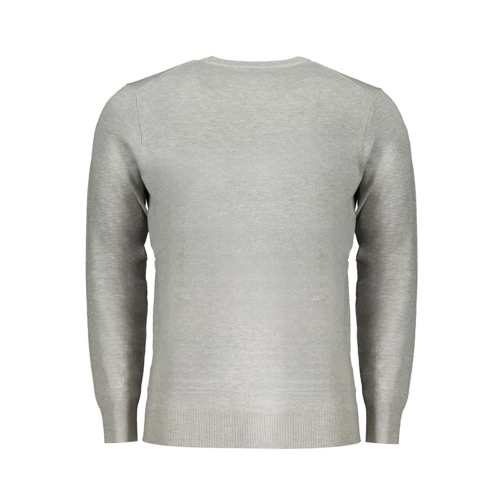 Pull en polyester brun pour homme, Norvège 1963