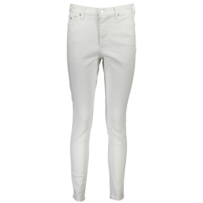 Tommy Hilfiger Sylvia White Cotton Women's Jeans