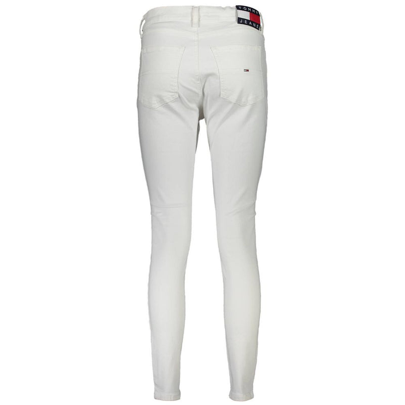 Tommy Hilfiger Sylvia White Cotton Women's Jeans