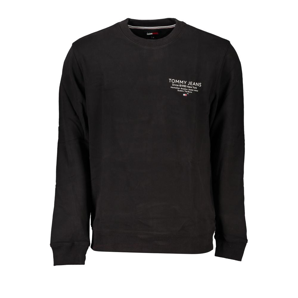 Pull en coton noir pour homme Tommy Hilfiger