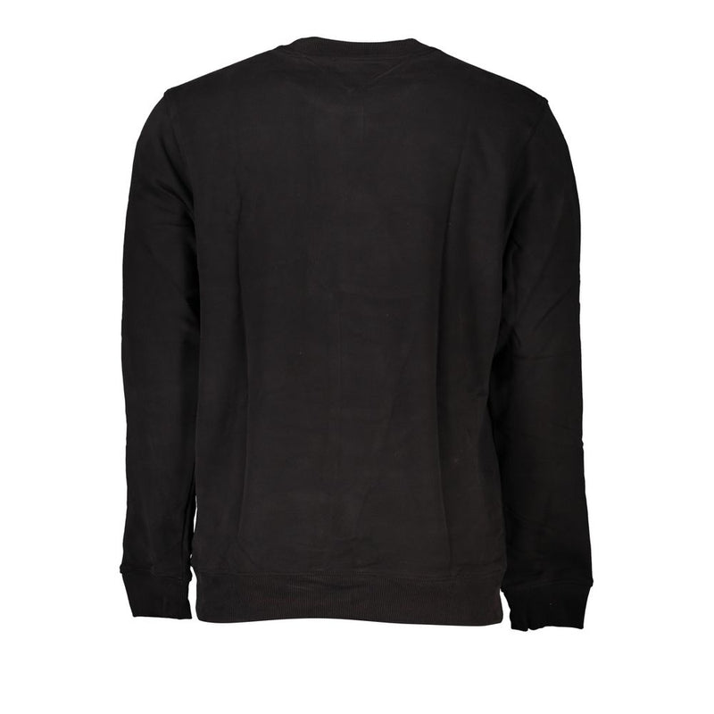 Pull en coton noir pour homme Tommy Hilfiger