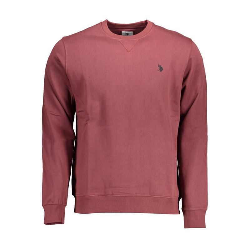 US POLO ASSN. Paarse katoenen herensweater