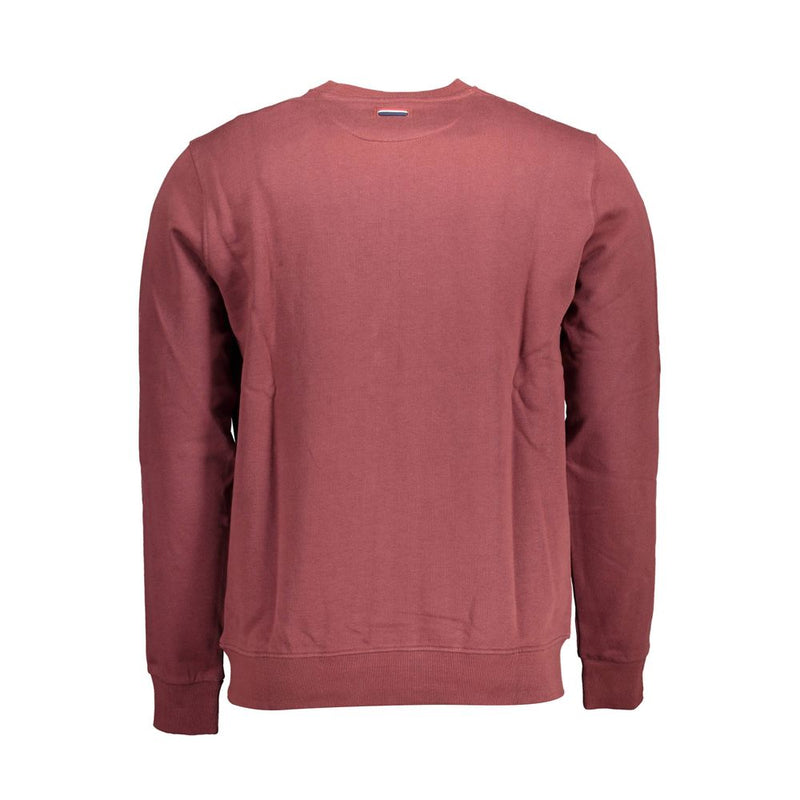 US POLO ASSN. Paarse katoenen herensweater