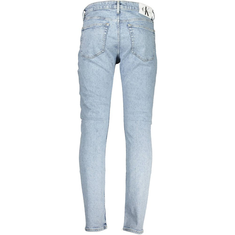 Calvin Klein Blue Cotton Men Jeans