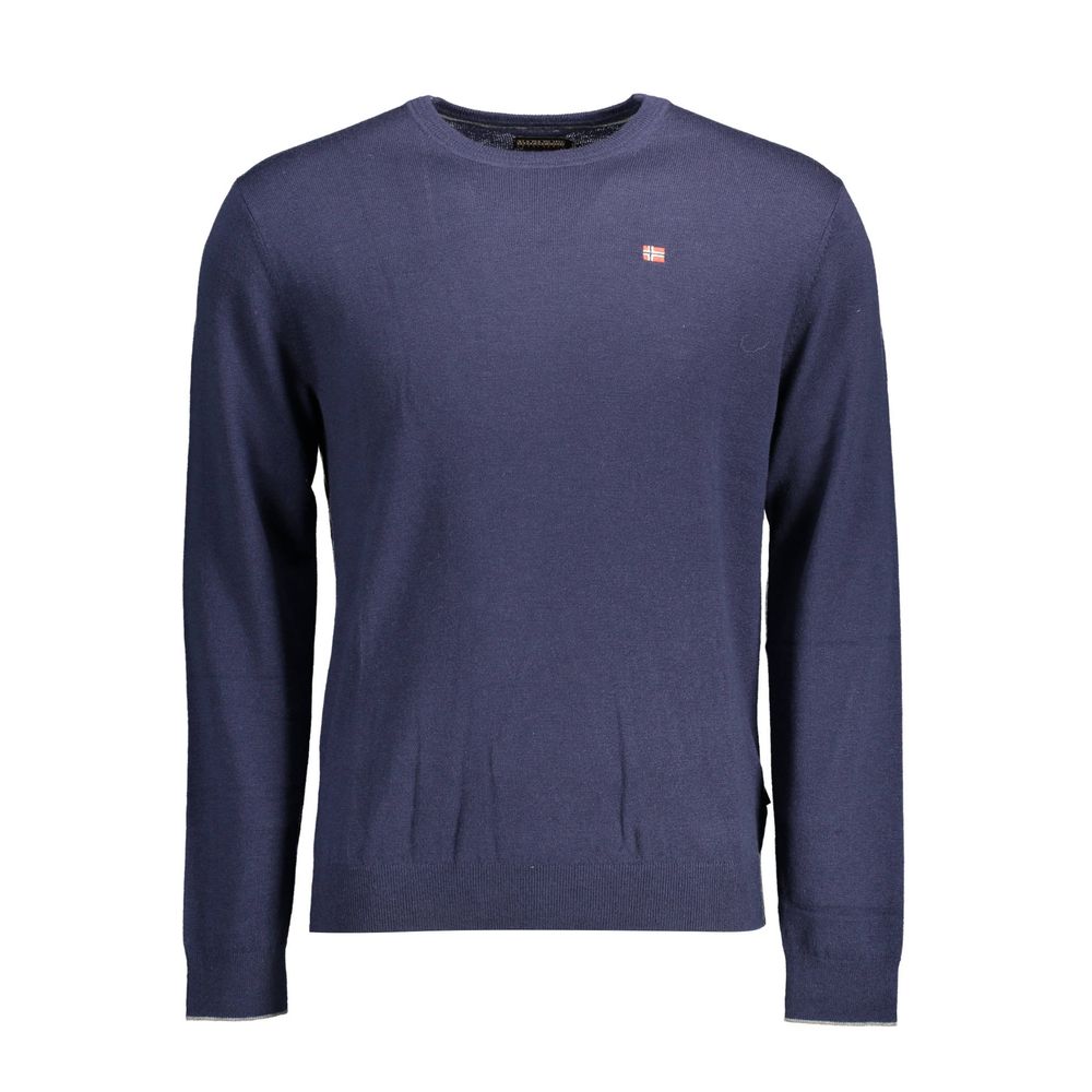 Pull en laine bleu Napapijri pour homme
