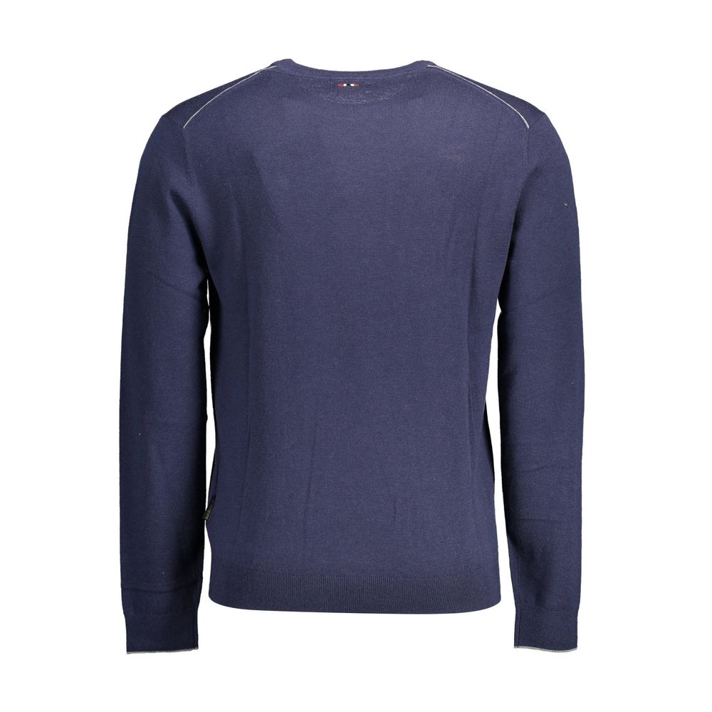Pull en laine bleu Napapijri pour homme