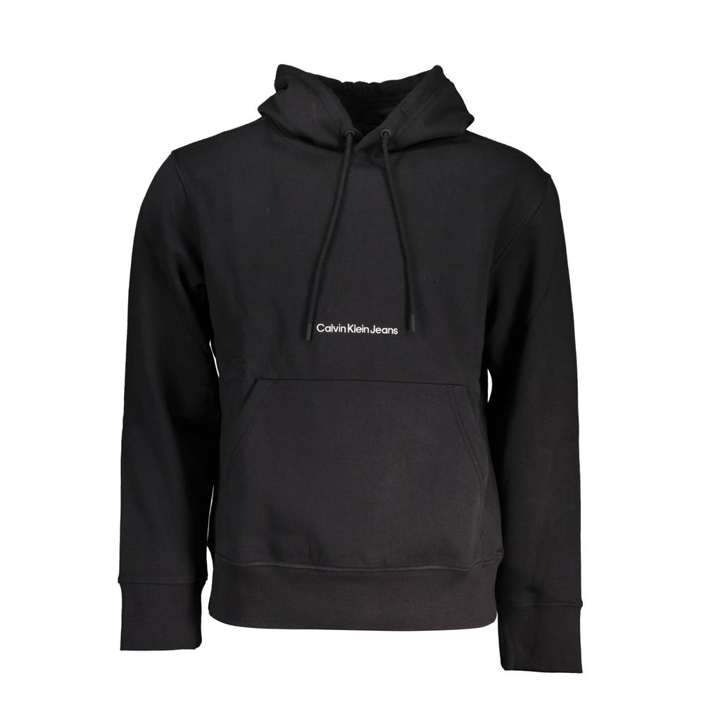 Pull en coton noir pour homme Calvin Klein