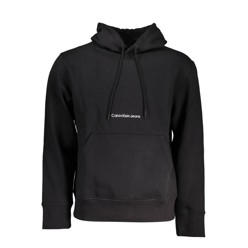 Pull en coton noir pour homme Calvin Klein