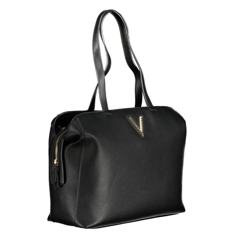 Mario Valentino Black Polyethylene Handbag - Élégance Écologique