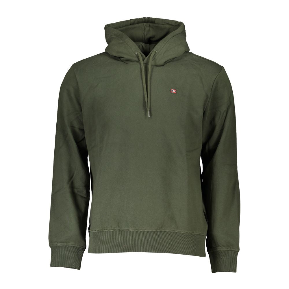 Pull en coton vert Napapijri pour homme