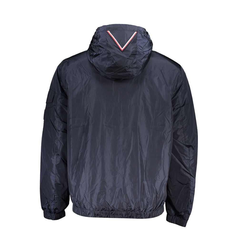 Veste en nylon bleu pour homme de Tommy Hilfiger