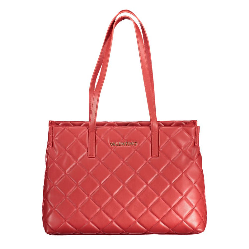 Mario Valentino Red Polyethylene Handbag - A Stylish Essential