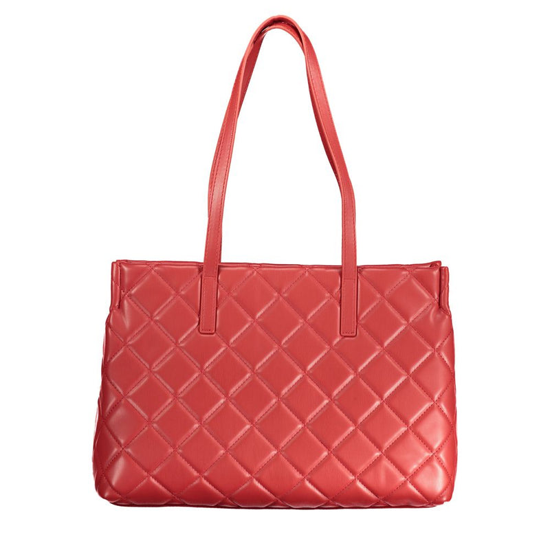 Mario Valentino Red Polyethylene Handbag - A Stylish Essential