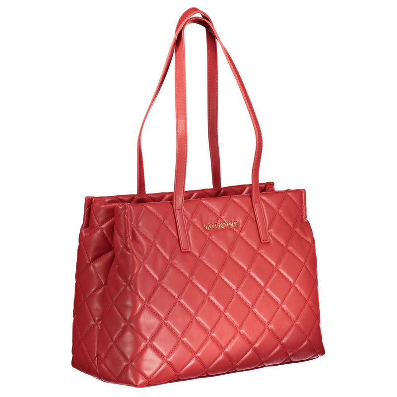 Mario Valentino Red Polyethylene Handbag - A Stylish Essential