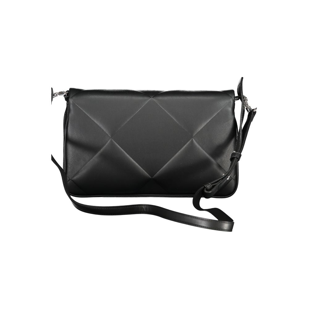 Calvin Klein Black Cotton Handbag - Élégante et Fonctionnelle