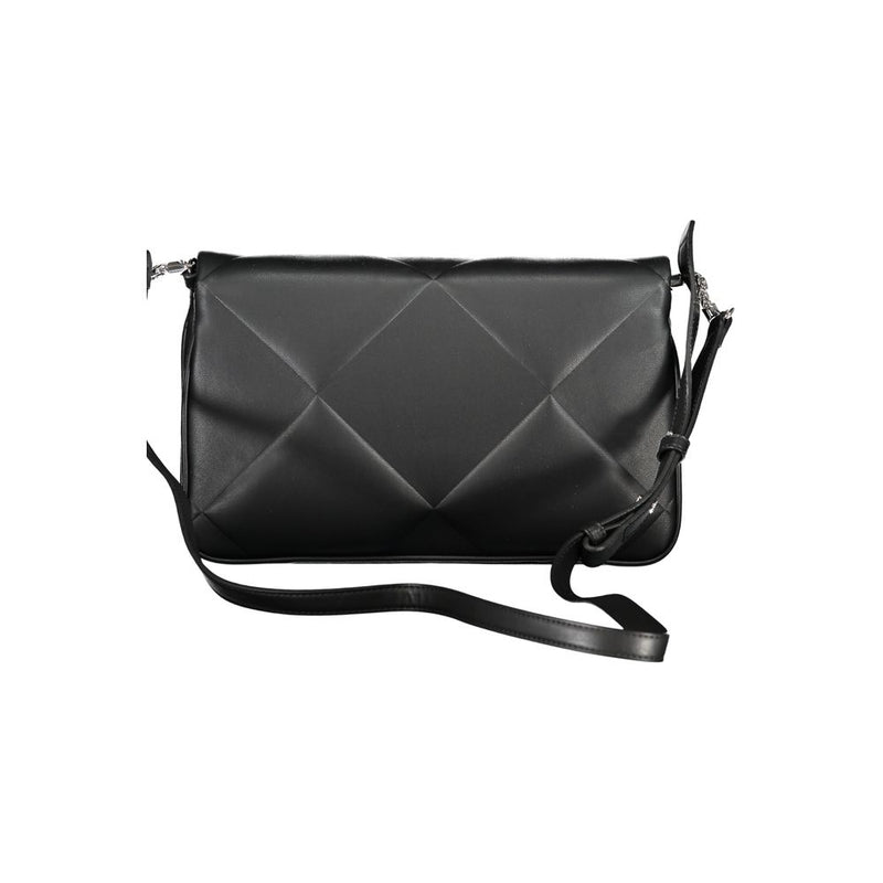 Calvin Klein Black Cotton Handbag - Élégante et Fonctionnelle