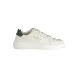 Calvin Klein White Polyester Sneaker - Sporty Elegance