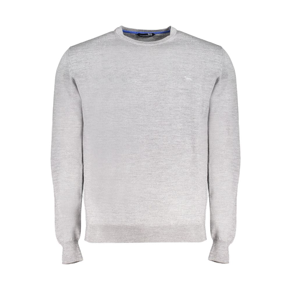 Pull en laine grise Harmont &amp; Blaine