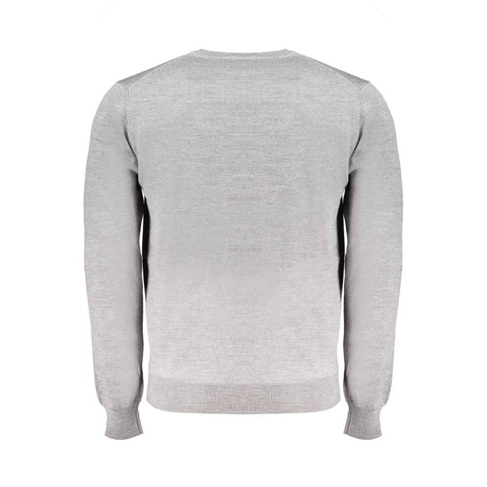 Pull en laine grise Harmont &amp; Blaine