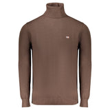 Pull en polyester brun, Norvège, 1963
