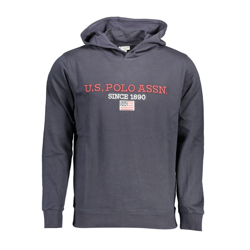 US POLO ASSN. Blauwe katoenen herensweater