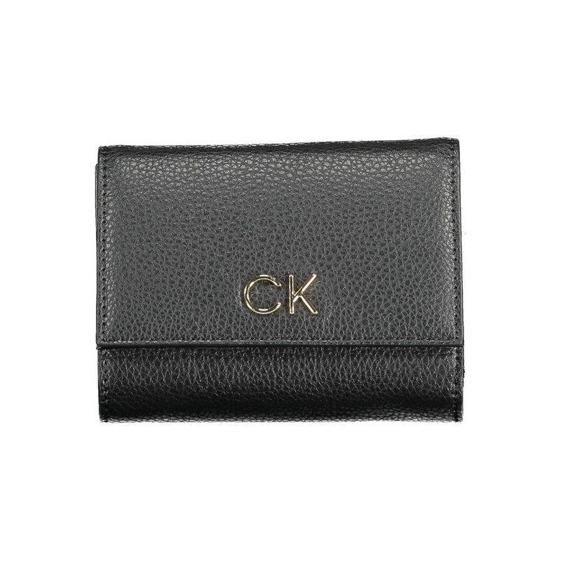 Calvin Klein Black Polyethylene Women's Wallet - RFID Protected